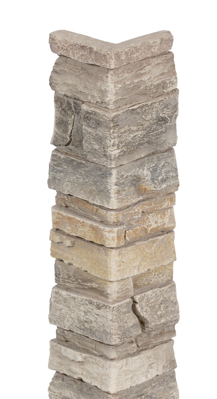 Ledgestone Corner - Rose Frost